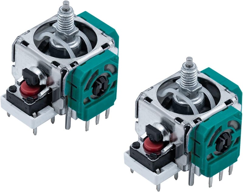 Mcbazel 2 Pack Controller 3D Analog Joystick Thumb Sticks Replacement Repair Parts for Xbox One Elite 2 - Image 1