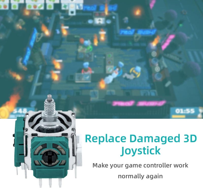 Mcbazel 2 Pack Controller 3D Analog Joystick Thumb Sticks Replacement Repair Parts for Xbox One Elite 2 - Image 3