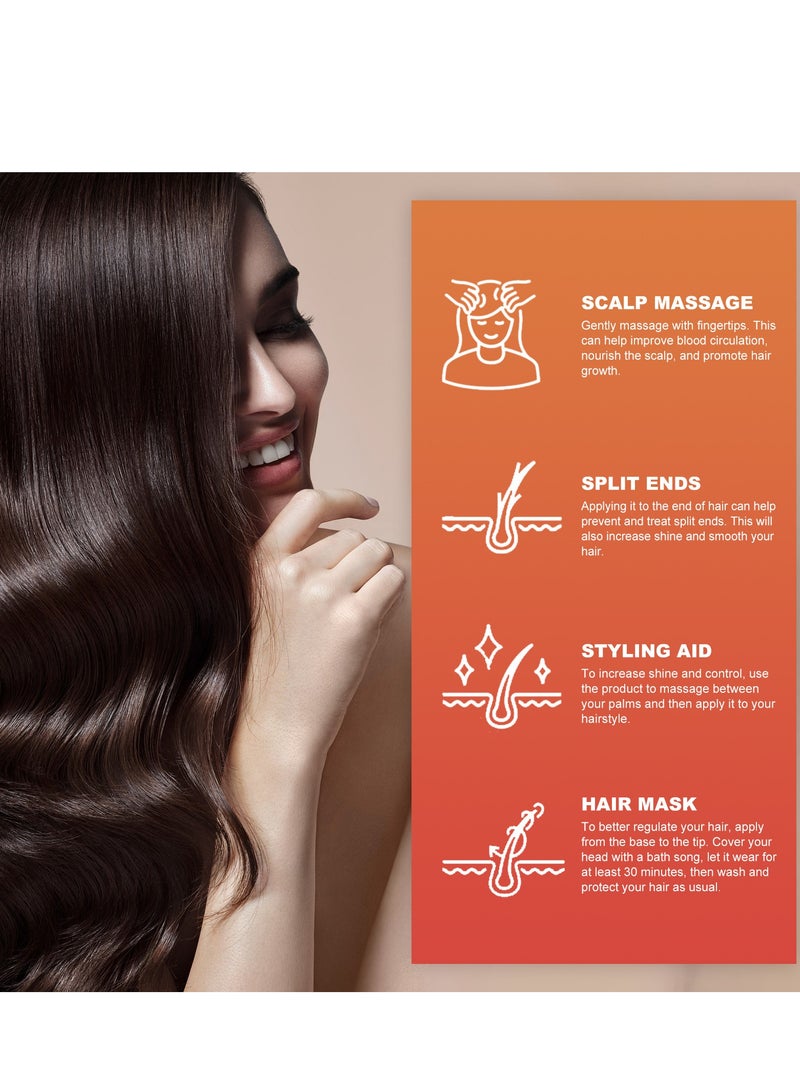 WEST Batana Oil for Hair Growth: 100% Batana Oil from Honduras as Hair Mask, Scalp and Hair Oil. Repairs Damaged Hair & Skin, Reduces Hair Loss - Miracle Oil for Healthier, Thicker, Fuller Hair - Image 5