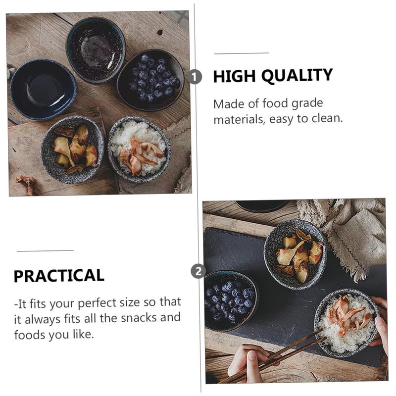 Japanese Ceramic Ramen Bowl Set 3 Pieces 300ml Large Soup Noodle Bowls - Image 4