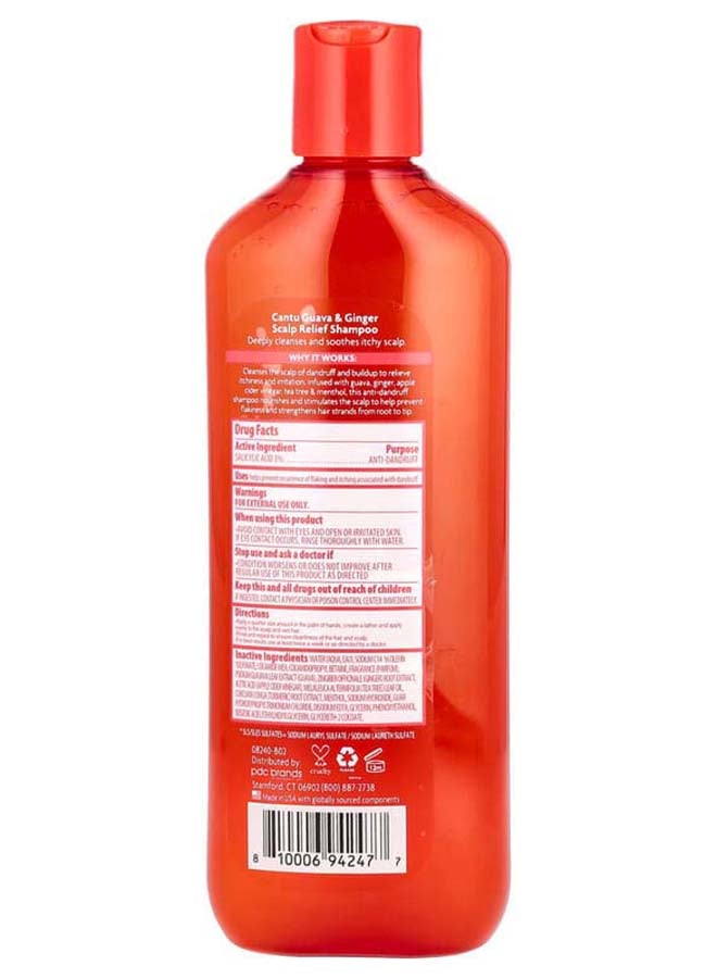 Cantu Guava & Ginger Anti-Dandruff Shampoo 400ml - Image 3