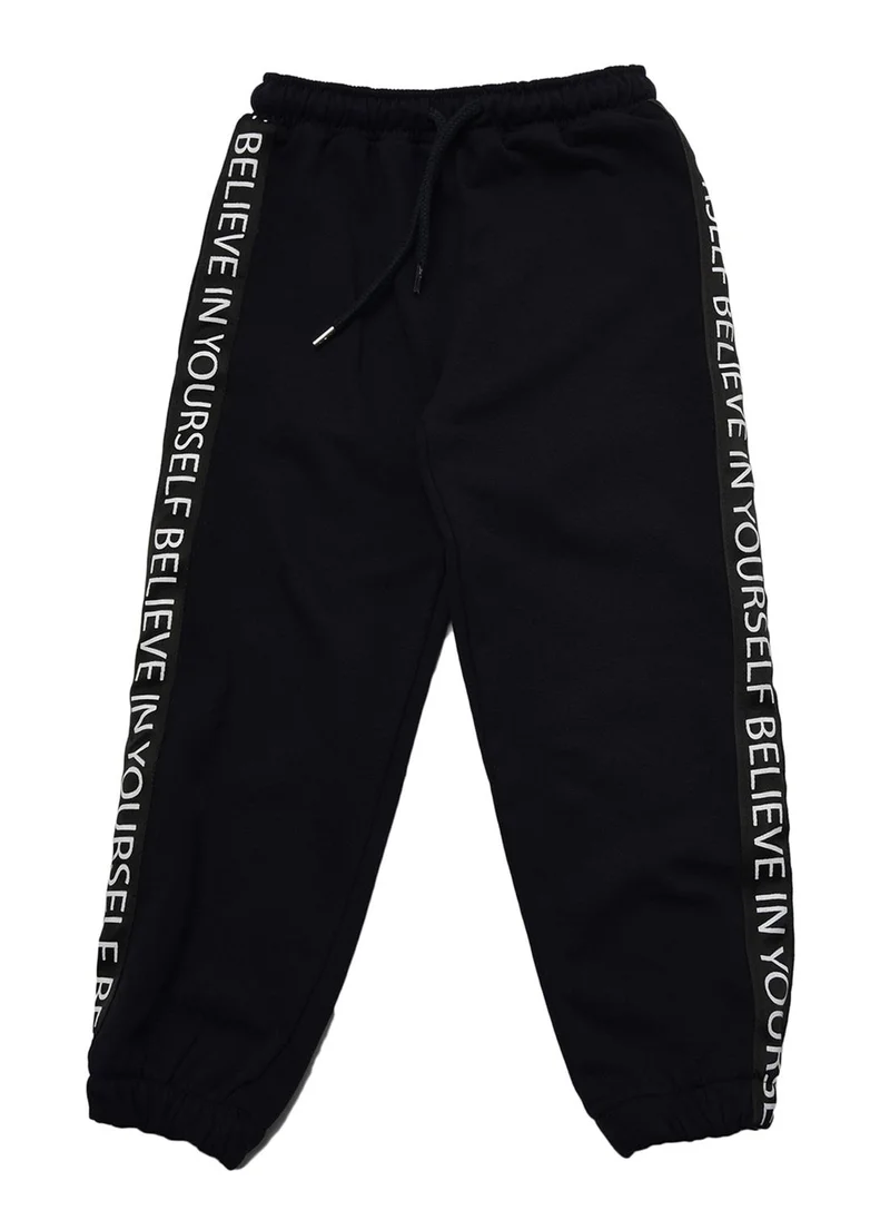 trendyol Kids Slogan Tape Sweatpants