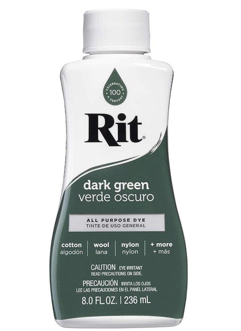 RIT Rit All-Purpose Liquid Dye, Dark Green  - Image 1