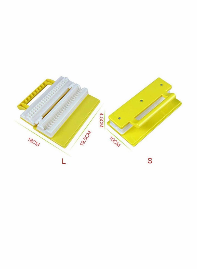 Lakobos Outdoor Kebab Maker for Perfect Grilling and BBQ Fun in Bright Yellow - Image 1