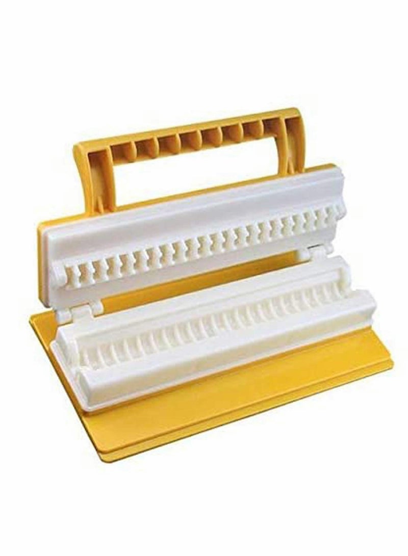 Lakobos Outdoor Kebab Maker for Perfect Grilling and BBQ Fun in Bright Yellow - Image 2