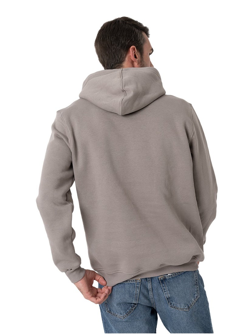 clever - Hoodie Sweatshirt Milton - Capishu -  Color Caffee - Image 1