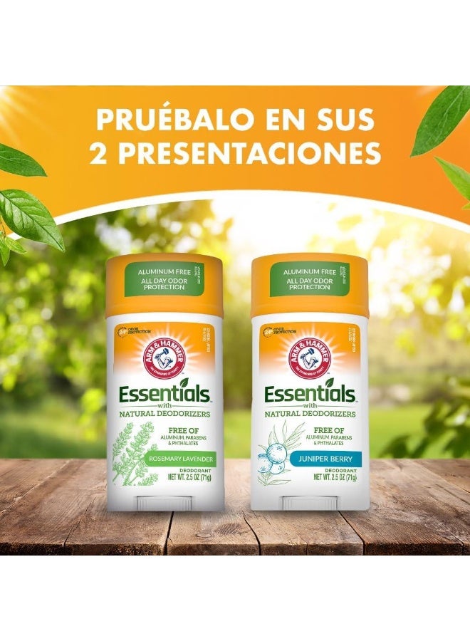 آرم آند هامر مزيل عرق إسينشالز بمزيلات عرق طبيعية - توت العرعر - 71 غرام - Image 5