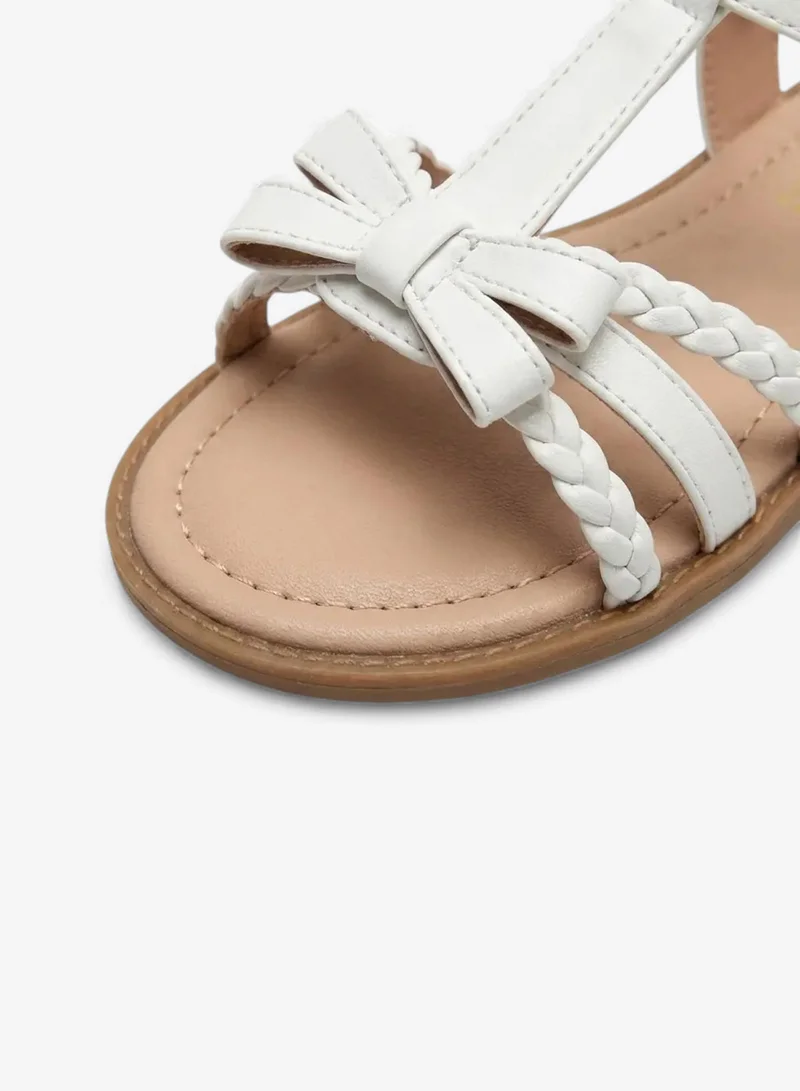 Geoomnii White Sandals for Preteen Girls – Comfortable, Lightweight & Stylish Everyday Wear for Women | Best Price UAE