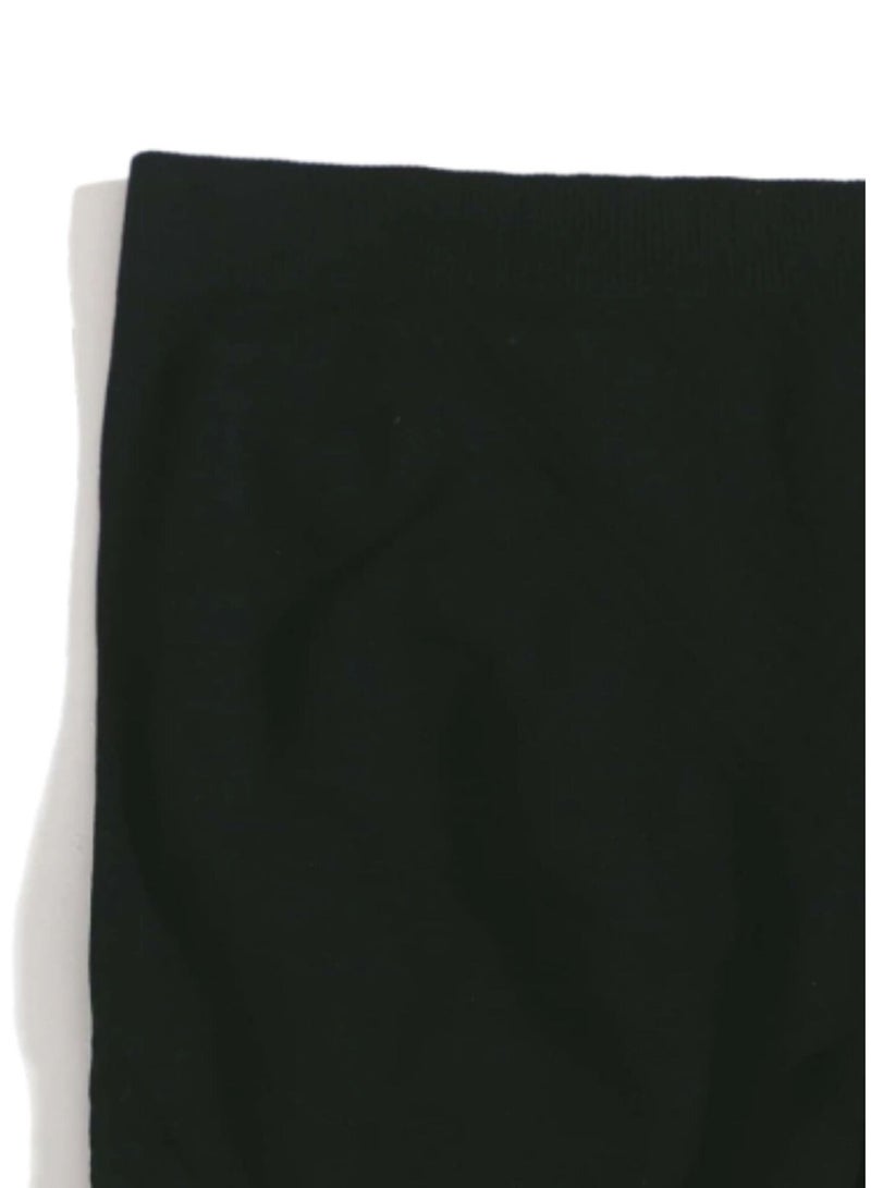 Black Sports Shorts Corset Soft and Light Texture  - Image 3