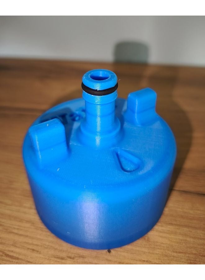 Blue RV Water Adapter Leak Proof Threaded Connection Easy to Install Durable Plastic - Image 4