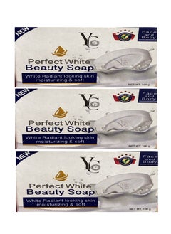 3 pieces of Perfect White Beauty Soap for soft skin