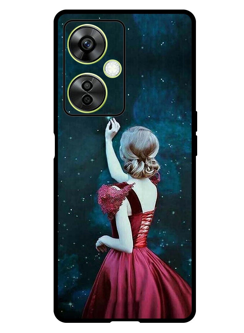 Theodor Protective Case Anti Scratch Shock Proof Bumper Cover For OnePlus Nord CE 3 Lite Girl Touching Star - Image 1