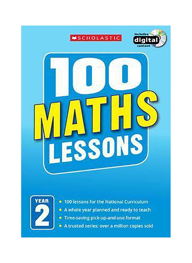 scholastic - 100 Maths Lessons Year 2 Clissold Caroline - Image 1