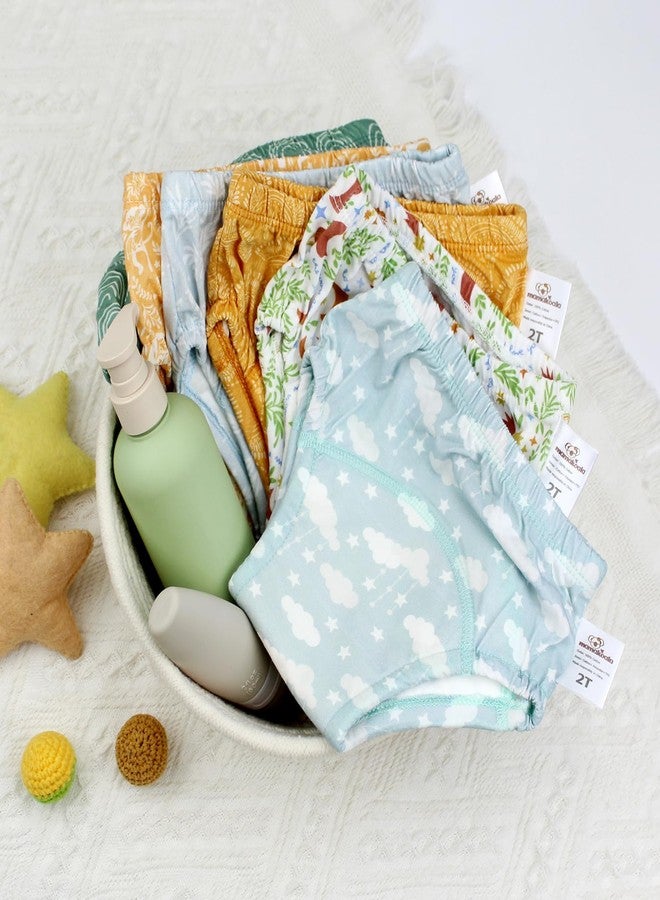 Mama Koala Toddler Potty Training Pants Potty Training Underwear for Boys and Girls - 6 Pack - 2T - Image 4