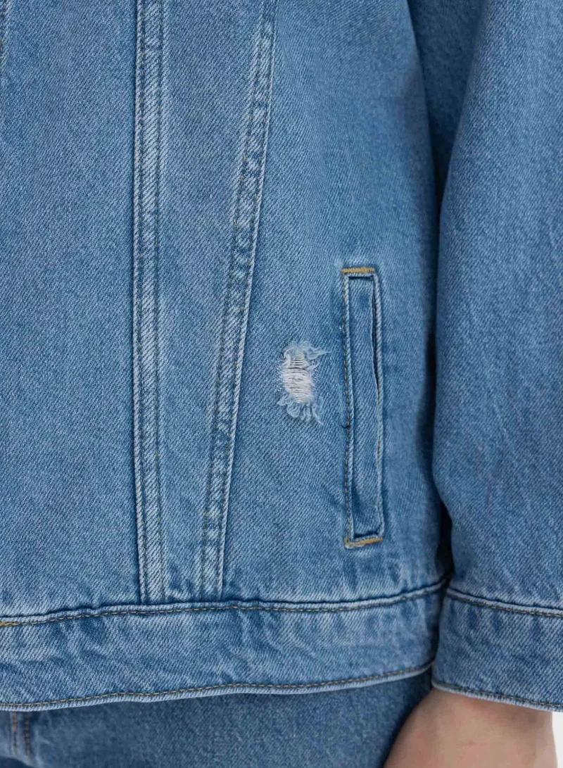 DeFacto Oversize Fit Jean Jacket