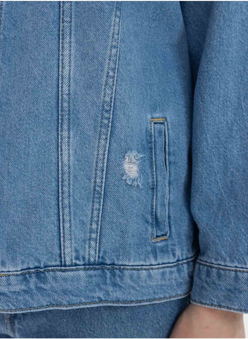 Oversize Fit Jean Jacket - pzsku/Z21832B9F884B69E0EF5DZ/45/_/1713442919/ae9ad248-4c33-4c6a-bba0-377f1d4cd644
