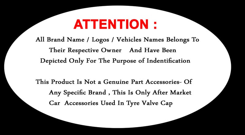 Greenworld Premium Black Metal Car Tyre Valve Cap Air Cap Car Tyre Valve Stem Cap Air Covers with Logo - Image 3
