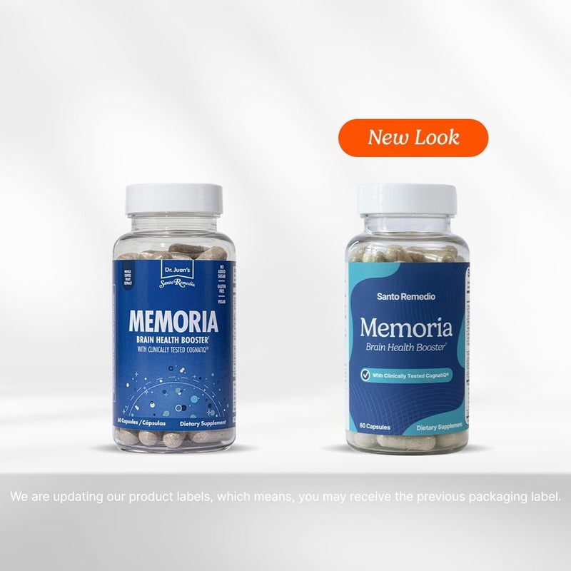 Santo Remedio Memoria Brain Health Booster Helps Strengthen Neural Connections Helps Improve Attention Memory and Concentration 30 Servings Gluten Free NonGMO - Image 5