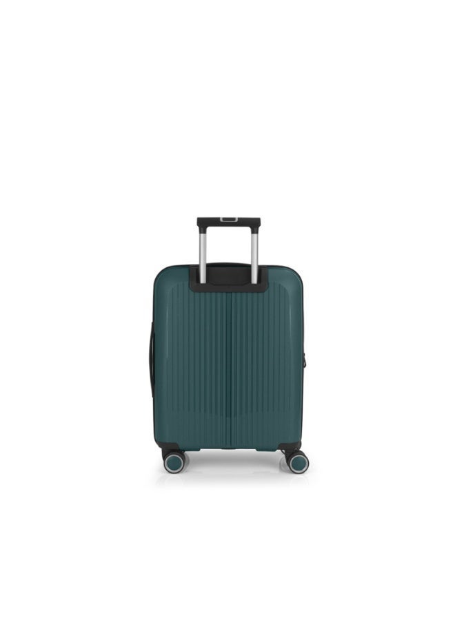 GABOL Brooklyn Hardside Luggage on Wheels for Unisex | Ultra Lightweight ABS with 4 Spinner Wheels | Color Verde Oscuro - Image 2