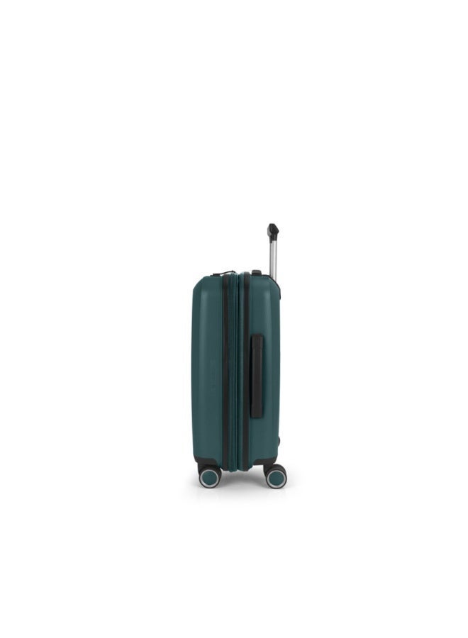 GABOL Brooklyn Hardside Luggage on Wheels for Unisex | Ultra Lightweight ABS with 4 Spinner Wheels | Color Verde Oscuro - Image 3