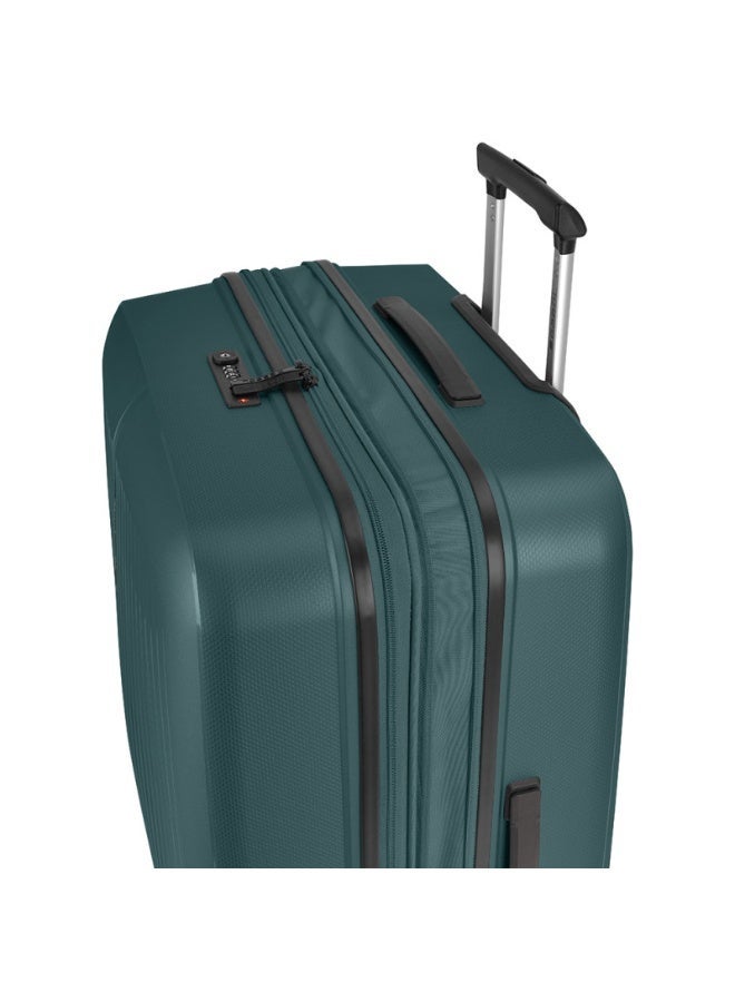 GABOL Brooklyn Hardside Luggage on Wheels for Unisex | Ultra Lightweight ABS with 4 Spinner Wheels | Color Verde Oscuro - Image 5