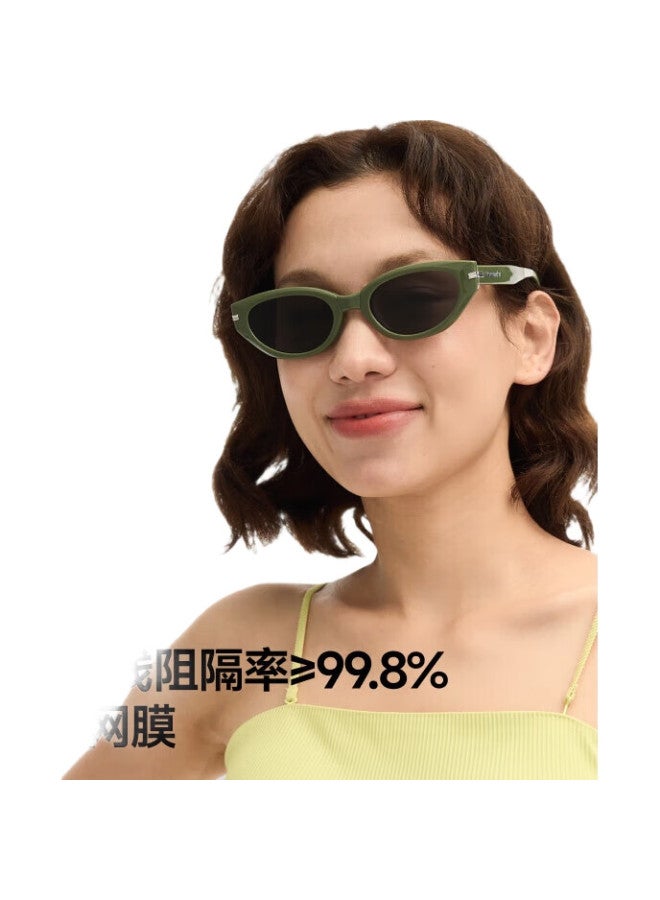 Beneunder Cat Eye Retro Sunglasses Unisex Foldable Polarized Sun Glasses Driving Uv Protection Fashion Face Shape Decoration - Image 2