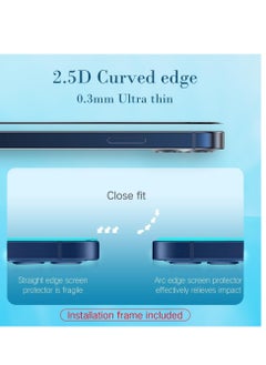 Generic Pack of 1 Piece Privacy Screen Protector for iPhone 15  6.1, Special Tempered Glass Film Anti-Spy, Anti-Scratch, Touch Sensitive, Bubble Free, Easy to Install  - Image 4