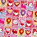 AMENON 28 Pack Valentines Day Gifts for Kids Classroom School Mochi Squishy with Valentines Day Cards Kawaii Squeeze Stress Relief Fidget Toys Valentines Party Favors Exchange Prizes Toddlers Boys Girls - Image 4