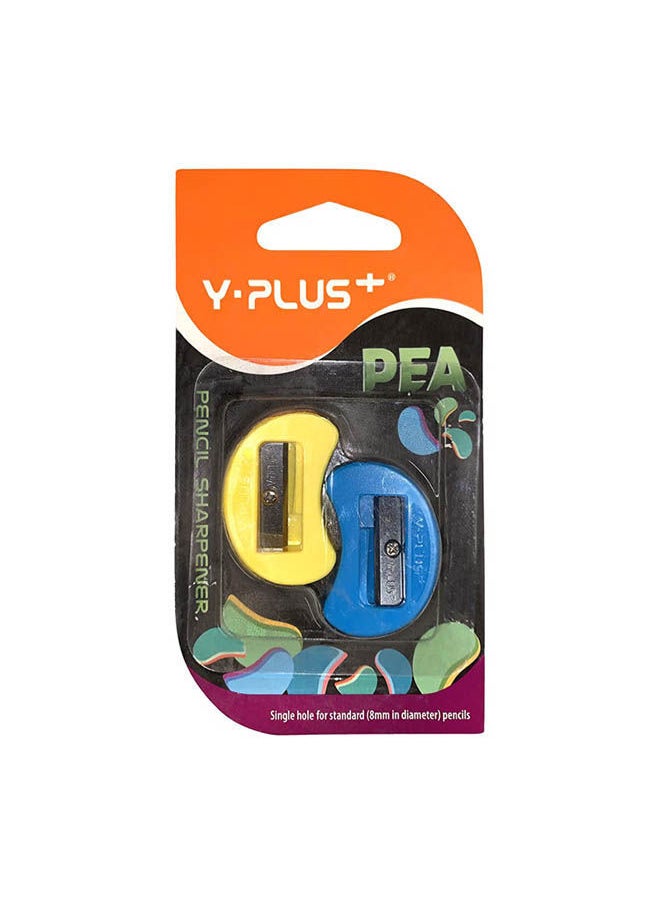 YPlus Plastic Sharpener 1 Eye / 2 Pea 