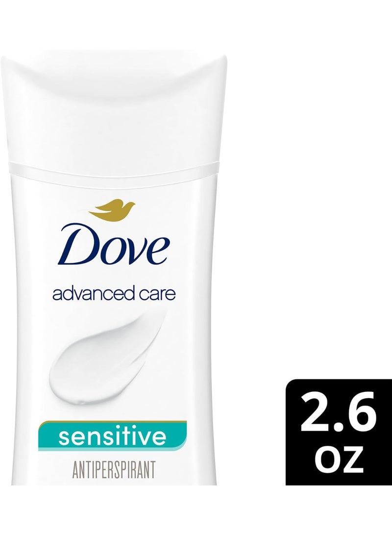 Dove Advanced Care Antiperspirant Stick for Women 48H Sweat And Odour Protection Sensitive t With Pro-Ceramide Technology 74 G - Image 1