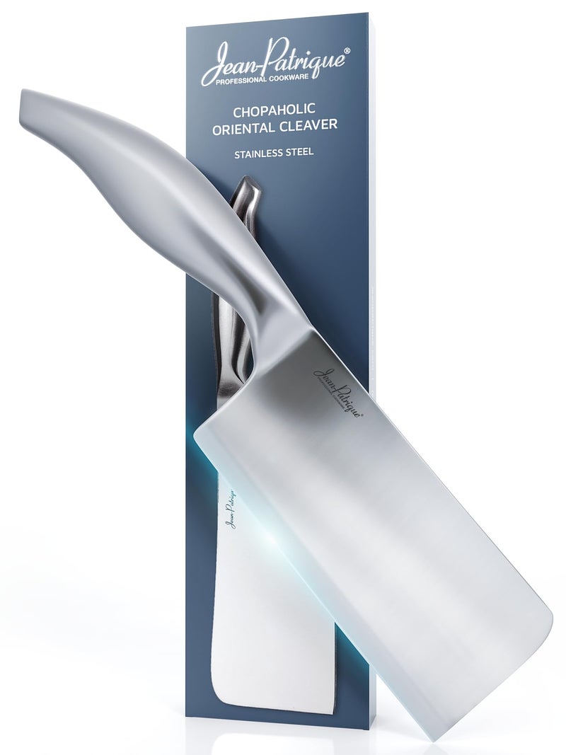 Jean-Patrique JeanPatrique Cleaver Butcher Knife  Single Forged with Razor Sharp Edge Cleaver Knife  Kitchen Chopping Knife Meat Cleaver 6717cm