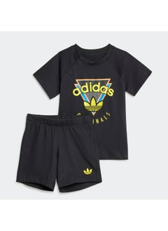 adidas Originals Infant Logo Shorts With T-Shirt Set  - Image 1