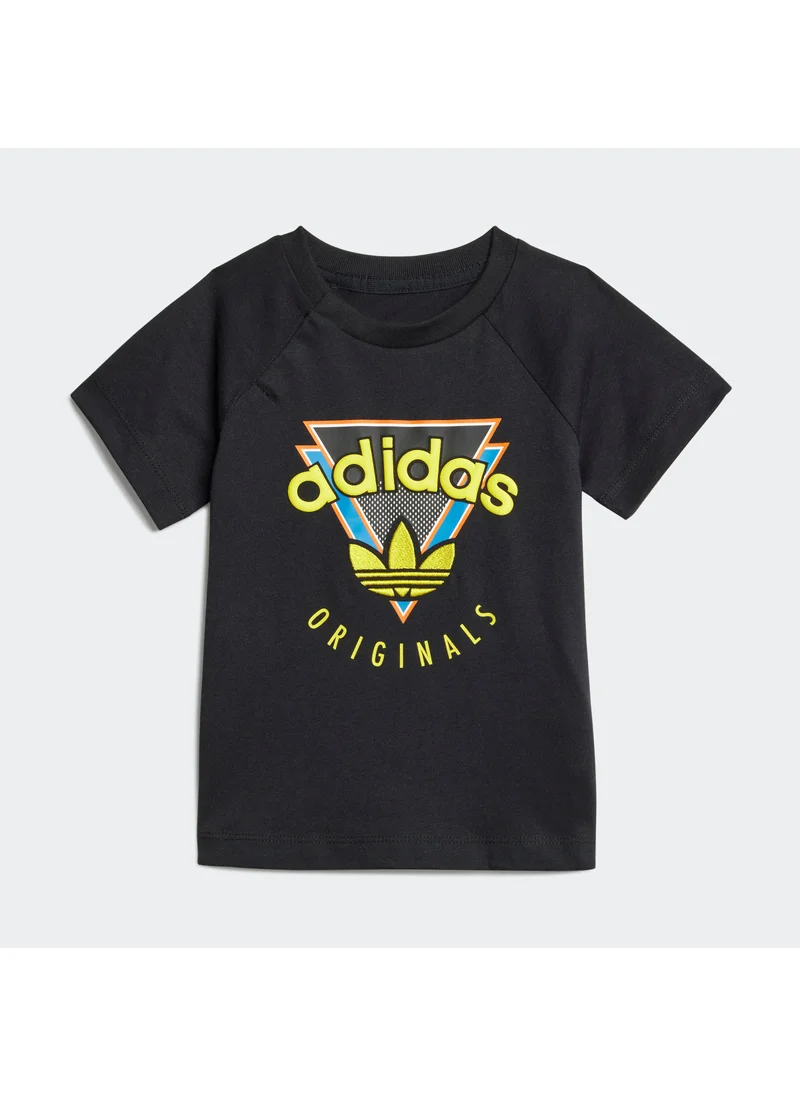 adidas Originals Infant Logo Shorts With T-Shirt Set
