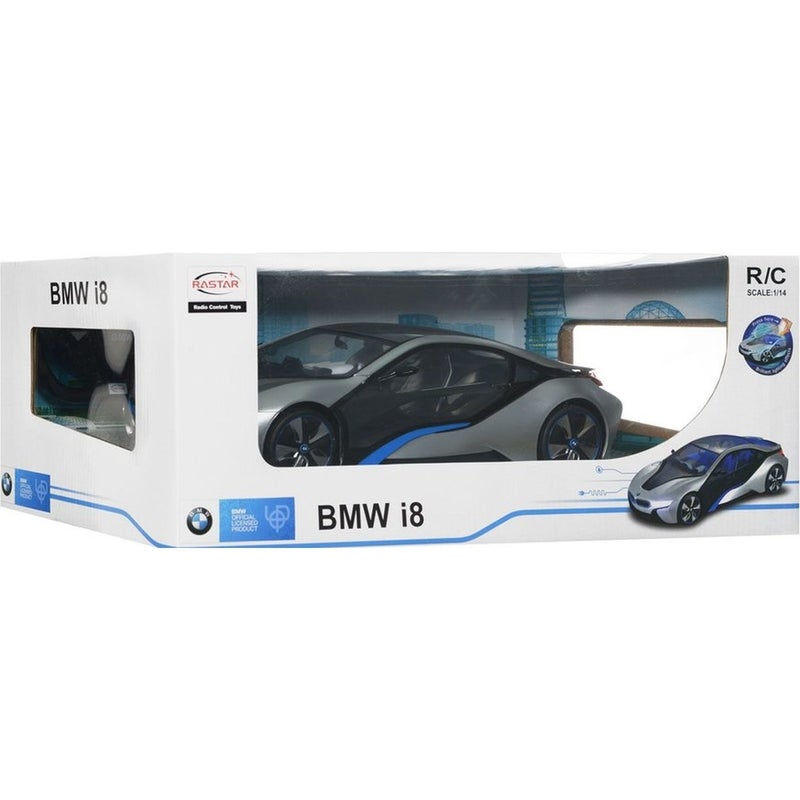Rastar - BMW i8 1/14 Car Model - 762-49600-11 - Image 5