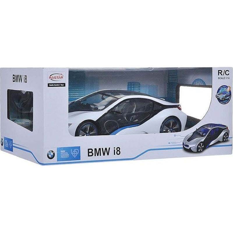 Rastar - BMW i8 1/14 Car Model - 762-49600-11 - Image 4