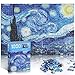 YOGEON Puzzle for Adults 1000 Pieces Van Gogh Starry Night Puzzle Artwork Jigsaw Puzzle Family Game 28x 20 - Image 4