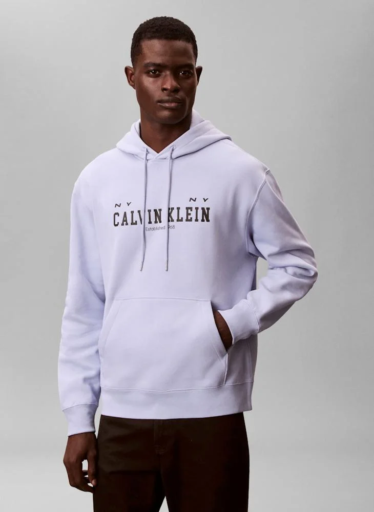 Calvin Klein Jeans Fleece Collegiate Hoodie
