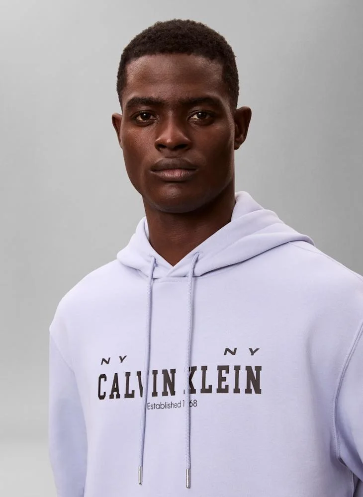 Calvin Klein Jeans  Fleece Collegiate Hoodie for Men | Best Price UAE