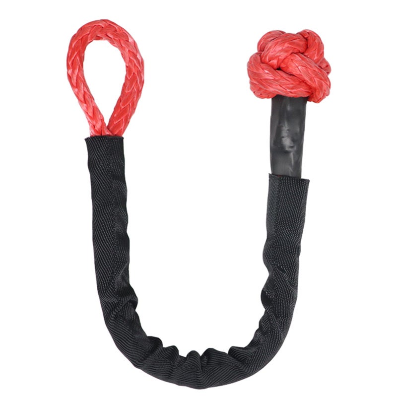 Flexible Polyamide Shackle: 13.5T Break Strength, One-Piece Construction - Lightweight Compact Vehicle Recovery Gear for Outdoor Adventure & Off-Road Rescue - Image 1