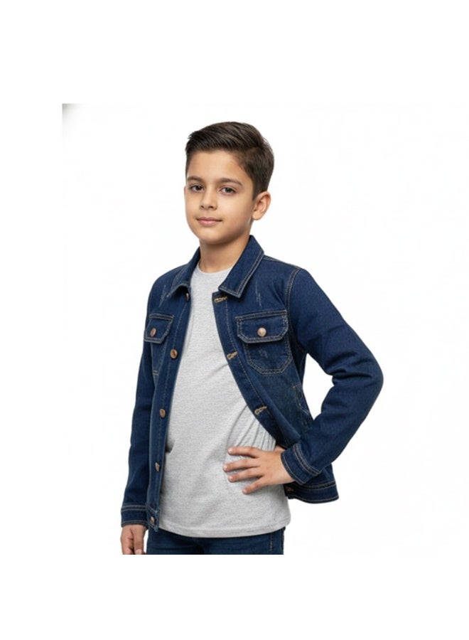 سيزار جاكيت جينز للأولاد - Image 1