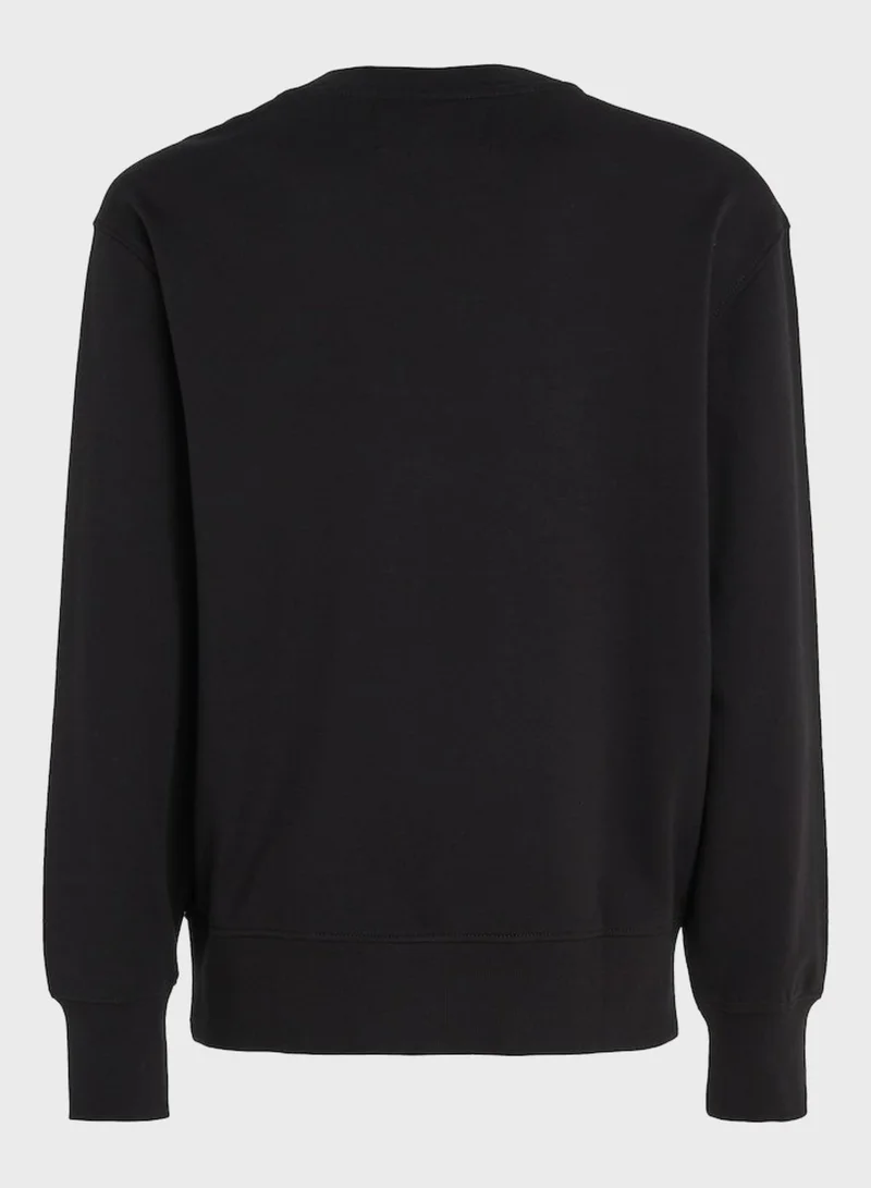 Calvin Klein Jeans Logo Crew Neck Sweatshirt