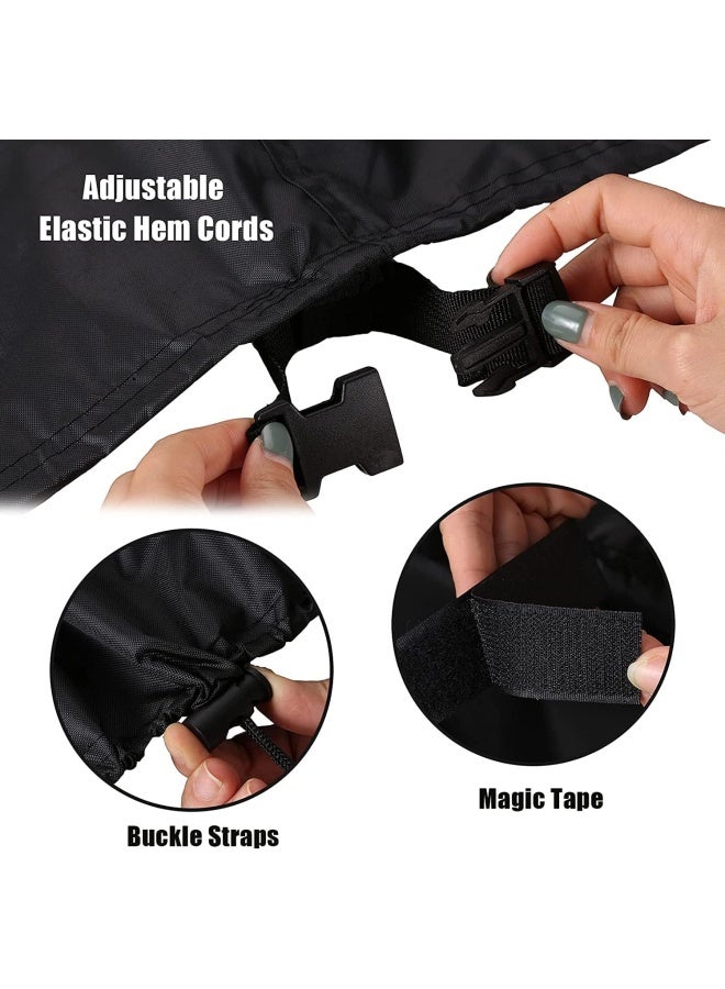 Premify Waterproof Outdoor Furniture Cover Xl 315Cm X 160Cm X 74Cm, Premium Quality Patio Furniture Covers Dust Proof Anti-Uv Heavy Duty Durable Sofa Sectional Table And Chair Cover - Image 2