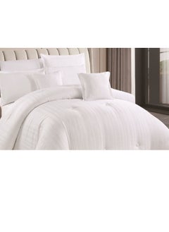 SMART HOME two-sided comforter set, two-sided mattress, consisting of 8 pieces, 8-piece comforter, 100% microfiber, comforter size 240X260 cm  - Image 4