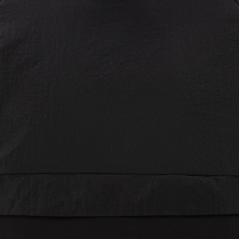 Sun And Sand Sports Black Men's Hybrid Hoodie for Men | Best Price UAE