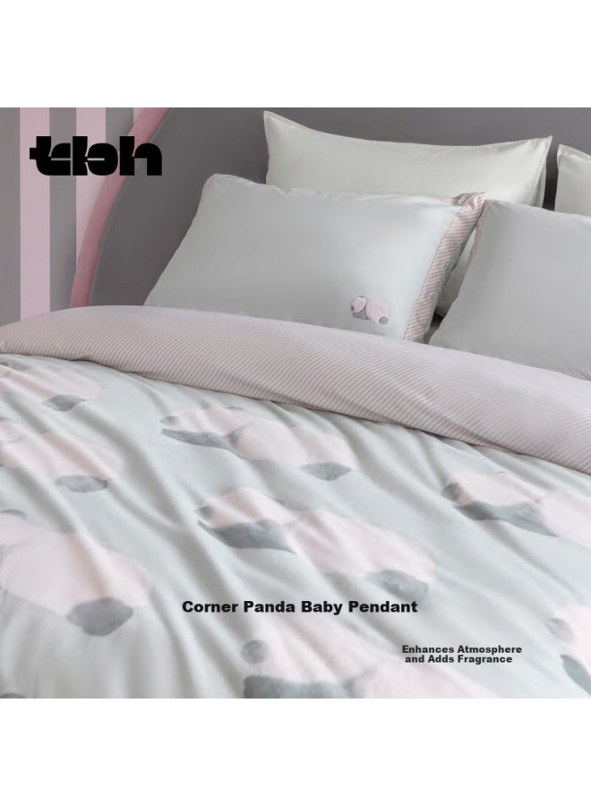 Tbh Panda Pong Pong Milk Velvet Knitted Warm Quilt Single/double Winter Quilt Core Spring And Autumn Quilt 150x210cm - Image 2