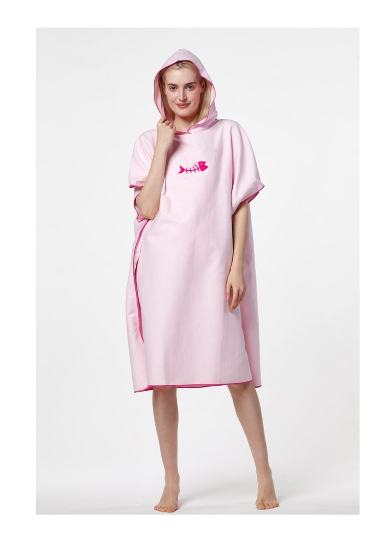 GUDOO Quick drying beach bathrobe with Hood Microfiber Beach Blanket Bath Swim Towel Wetsuit Poncho for Adults  - Image 2