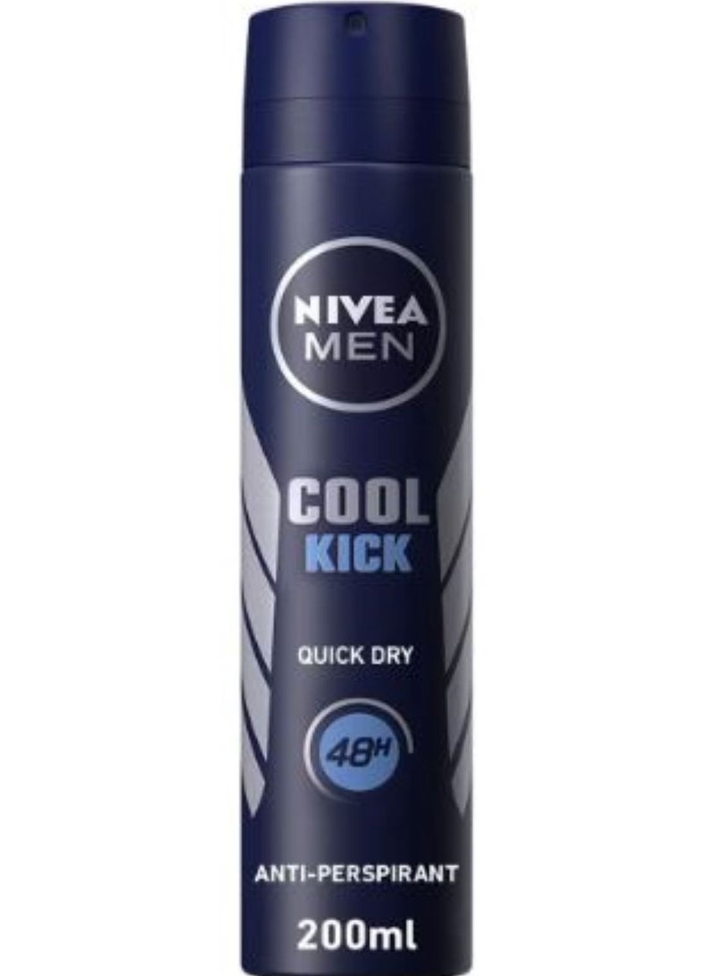 نيفيا مزيل عرق بخاخ للرجال اكوا كول اسبراي200مل - Image 1
