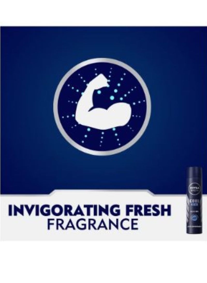 نيفيا مزيل عرق بخاخ للرجال اكوا كول اسبراي200مل - Image 3