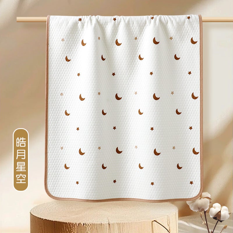 7A Antibacterial Pure Cotton Diaphragm Pad Baby Class A Puerperal Pad Baby Summer Soft Absorbent Machine Washable Not Pilling - Image 1