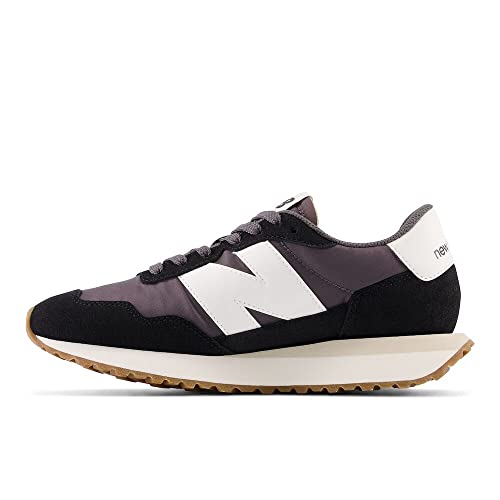 New Balance Women's 237 V1 Classic Sneaker, Black/Magnet/Sea Salt, 7.5 - Image 1